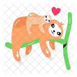 Sloth Baby  Icon