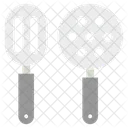 Slotted Spatula Cooking Tools Kitchen Utensils Icon
