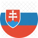 Slovakia Flag Country Icon