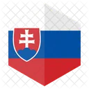 Slovakia Country Flag Icône
