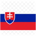 Flag Country Slovakia Icône
