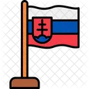 Slovakia Country Flag Icône