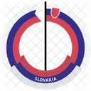 슬로바키아 국가 플래그 아이콘