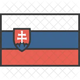 Slovakian Flag Icon