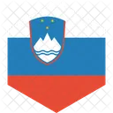 Slovenia Flag World Icon