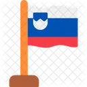 Slovenia Flag National Flag Icon