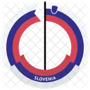 Slovenia Country Flag Icon