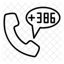Slovenia Country Code Phone Icon