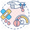Slowly healing wounds  Icon