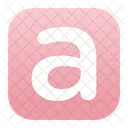 Small A Alphabet  Icon