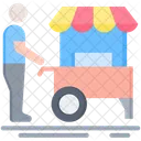Small Business Small Shop Traveling Icon