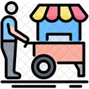 Small Business Small Shop Traveling Icon