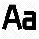 Case Text Formatting Icon