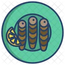 Small Dried Fish  Icon