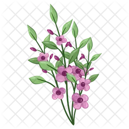 Small Flowers Spring Flower Plant  Icon