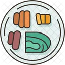 Small Food Choking Difficulty Breathing Icon