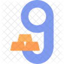 Small G Alphabet Design Icon