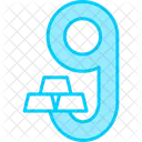 Small G Alphabet Design Icon