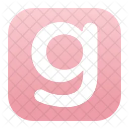 Small G Alphabet  Icon