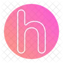 Small h  Icon