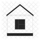 Small House One Story Home Single Story House Icon