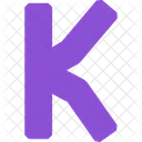 Small K K Abcd Icon
