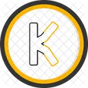 Small K K Abcd Icon