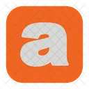 Small Letter a  Icon