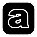 Small Letter a  Icon