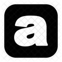 Small Letter a  Icon