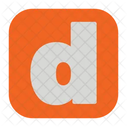 Small Letter d  Icon