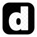Small Letter d  Icon