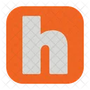 Small Letter h  Icon