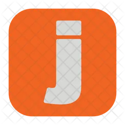 Small Letter j  Icon