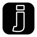 Small Letter j  Icon