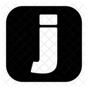 Small Letter j  Icon