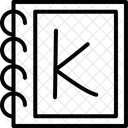 Small Letter K Alphabet Letter Icon