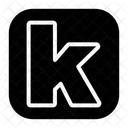 Small Letter k  Icon