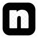 Small Letter n  Icon