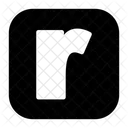 Small Letter r  Icon