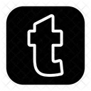 Small Letter t  Icon