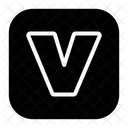 Small Letter v  Icon
