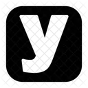 Small Letter y  Icon