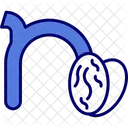 Small N N Typography Icon