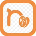 Small N N Typography Icon