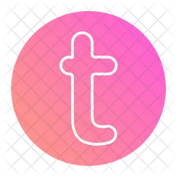 Small t  Icon