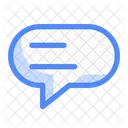 Small Talk Conversation Communication Icon