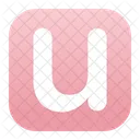 Small U Alphabet  Icon