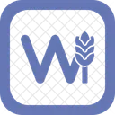 Small W W Letter Icon