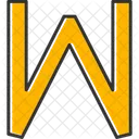 Small W W Abcd Symbol